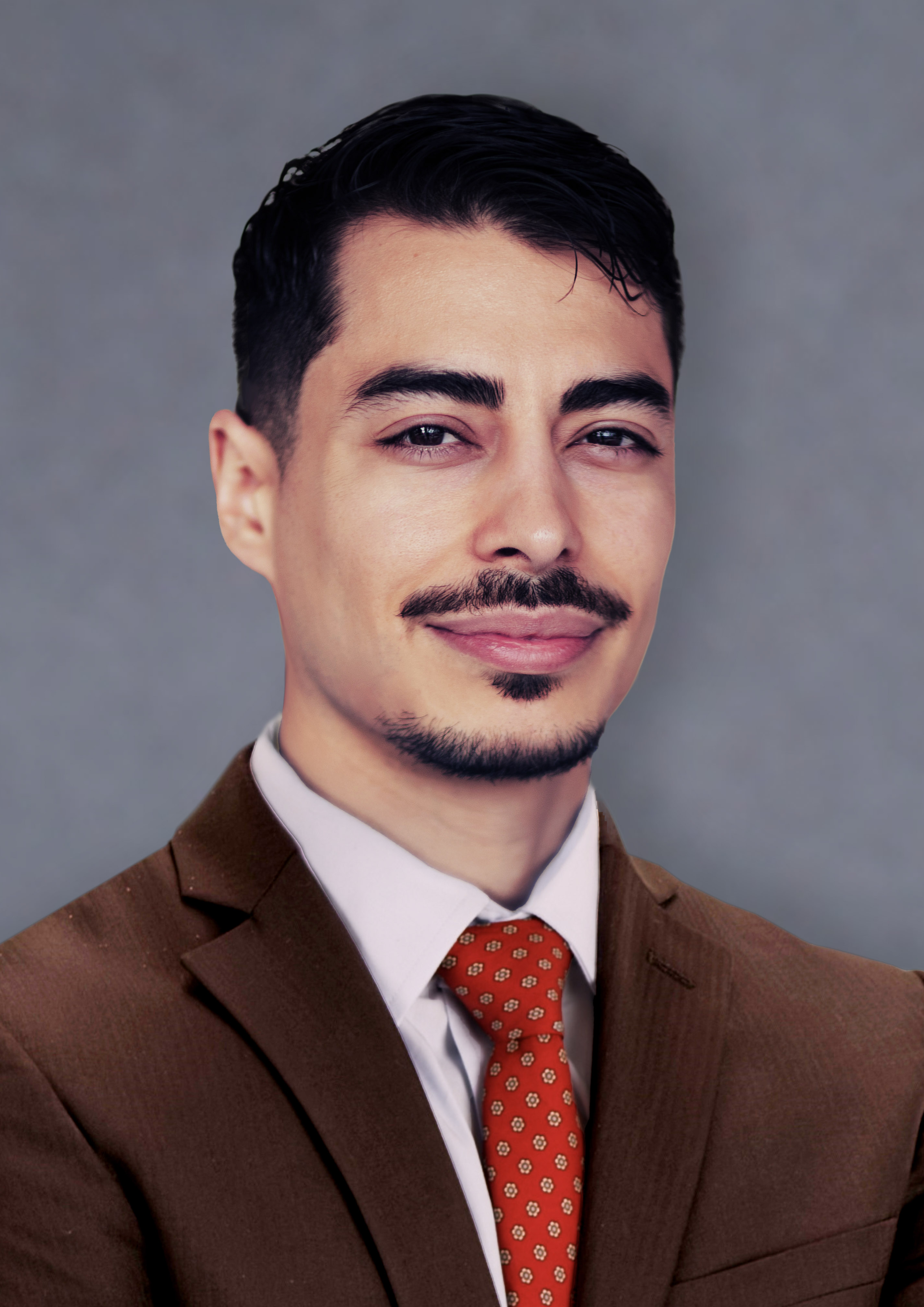 Man wearing a suit